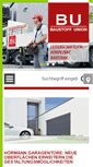 Mobile Screenshot of baustoff-union.de